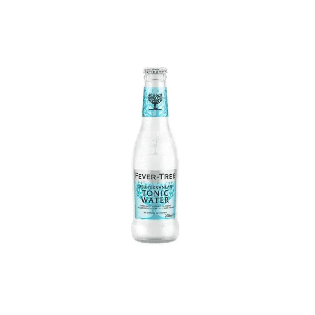 Fever Tree Mediterranean Tonic Water, 200ml - Premium Tonic for a Refreshing Mediterranean Experience
