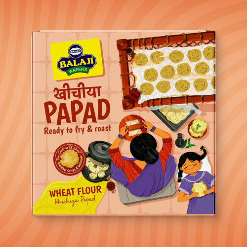 Khichiya Papad - Wheat Flour