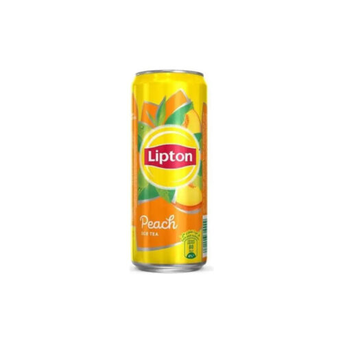 Lipton Peach Iced Tea, 245ml (Imported) – Refreshing Peach Flavored Iced Tea