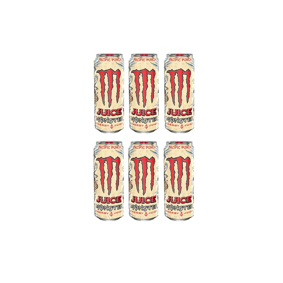 Monster Energy Pacific Punch Juiced – 500ml Pack of 6