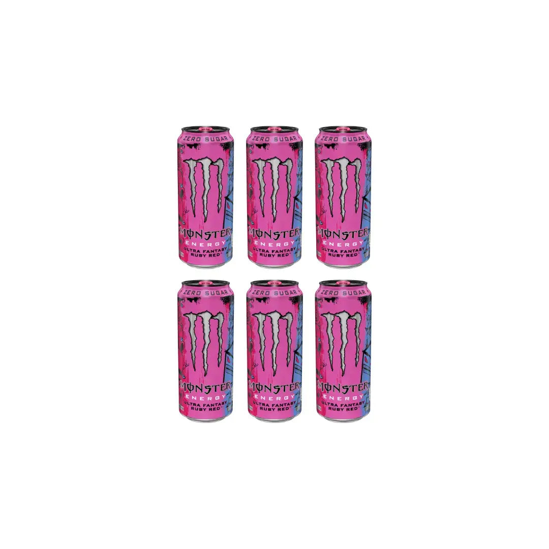 Monster Energy Ultra Fantasy Ruby Red – 500ml Pack of 6