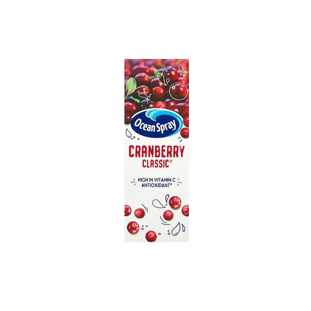 Ocean Spray Cranberry Classic Juice 1L – 100% Pure, Healthy Cranberry Drink
