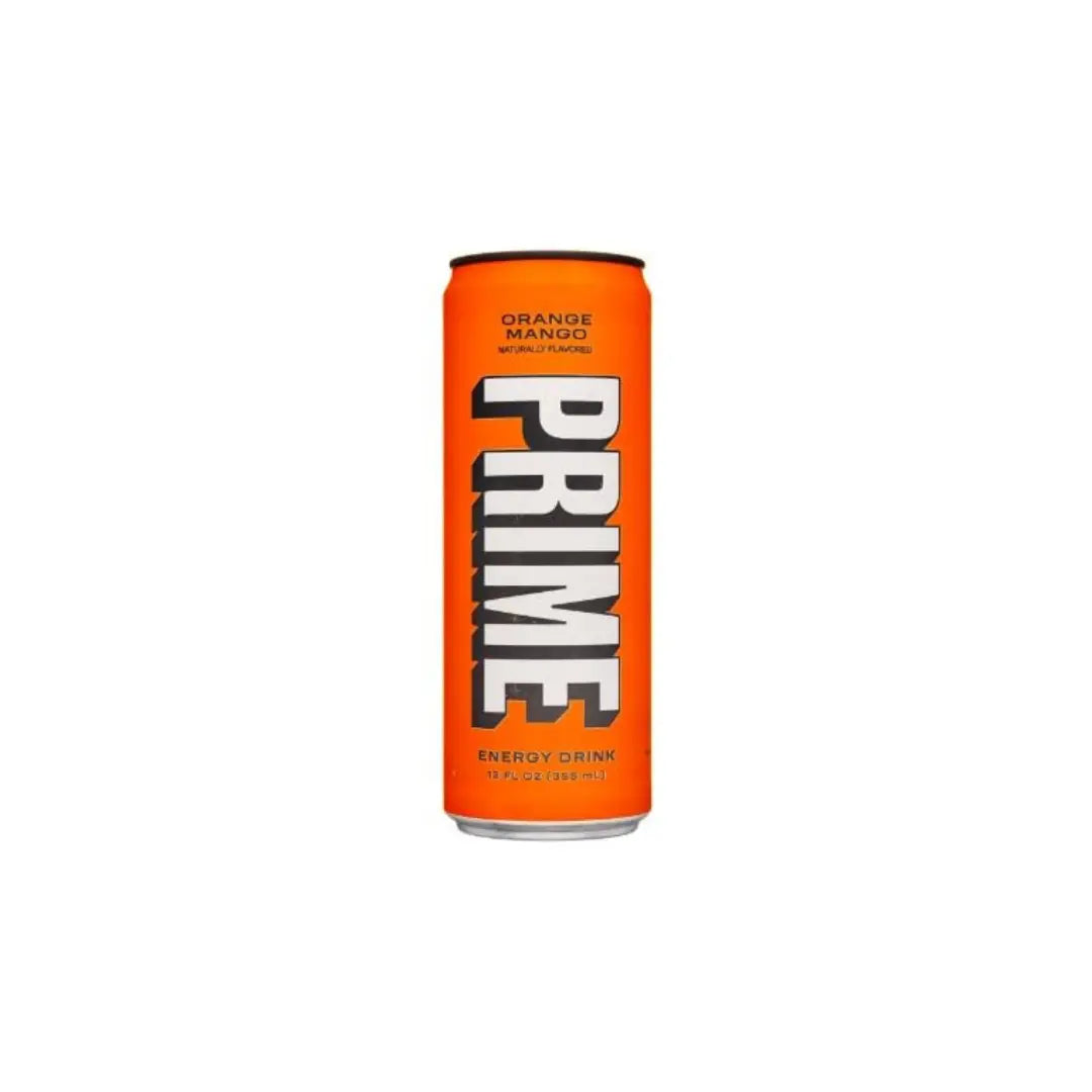 Prime Energy Drink Mango Orange 330ml – Imported, Healthy Caffeine Boost