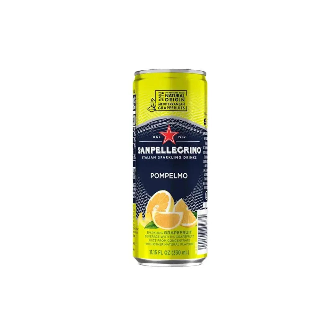 San Pellegrino Grapefruit Pompelmo 330ml – Premium Pompelmo Sparkling Can